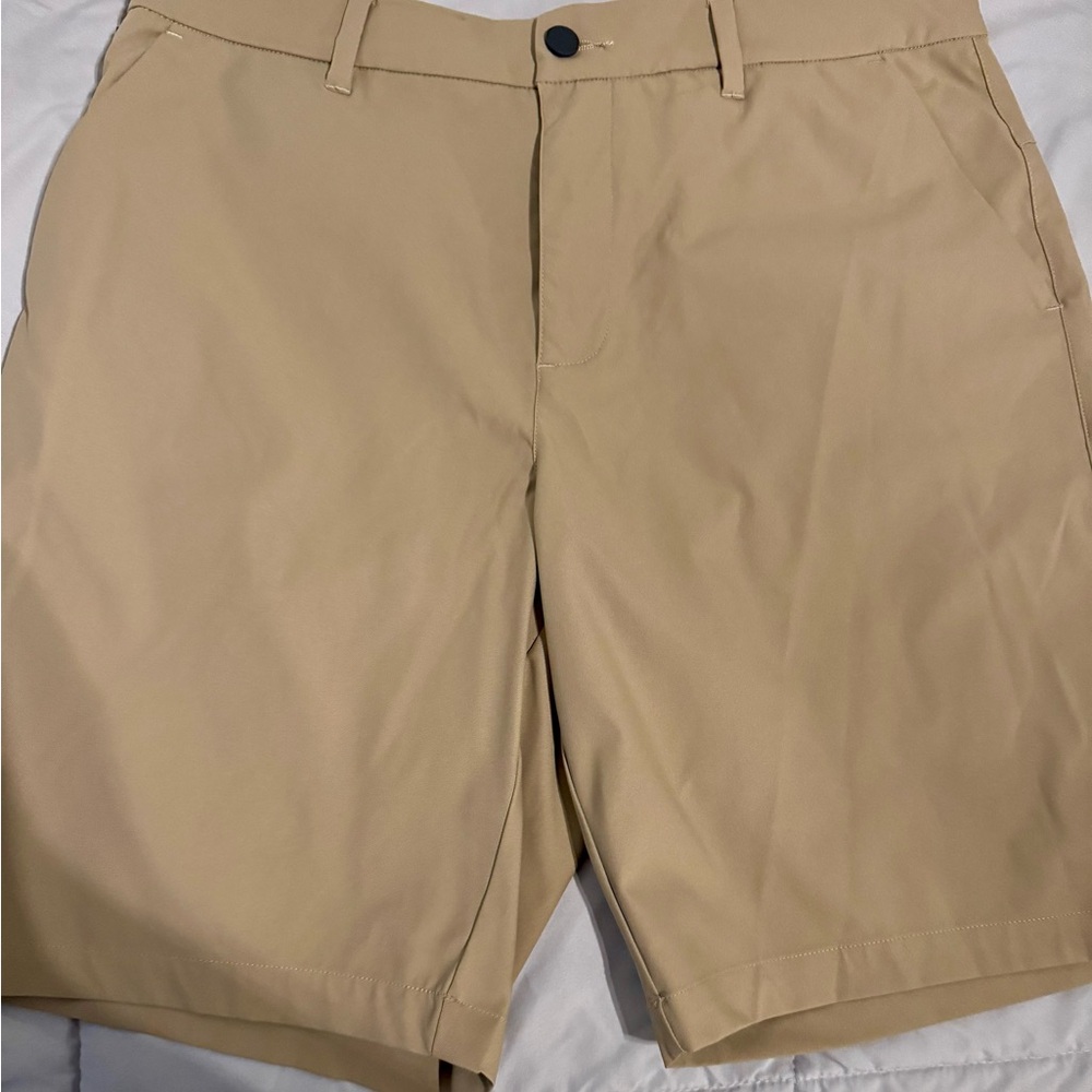 Men's Tan Performance Shorts
